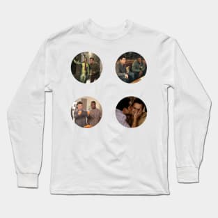 New Girl Sticker Pack Long Sleeve T-Shirt